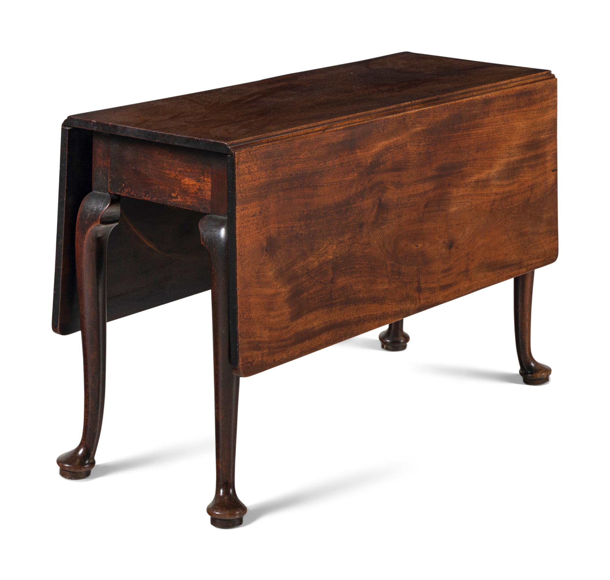 A George III Mahogany Drop-Leaf Table