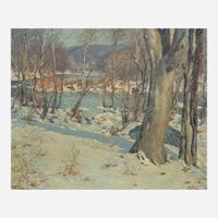 Roy Cleveland Nuse (American, 1885–1975) Neshaminy: Winter Morning