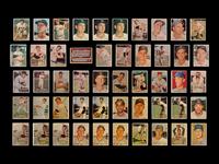 A Collection of 1957 Topps Baseball Cards Including Hall of Famers and Rookies (241)