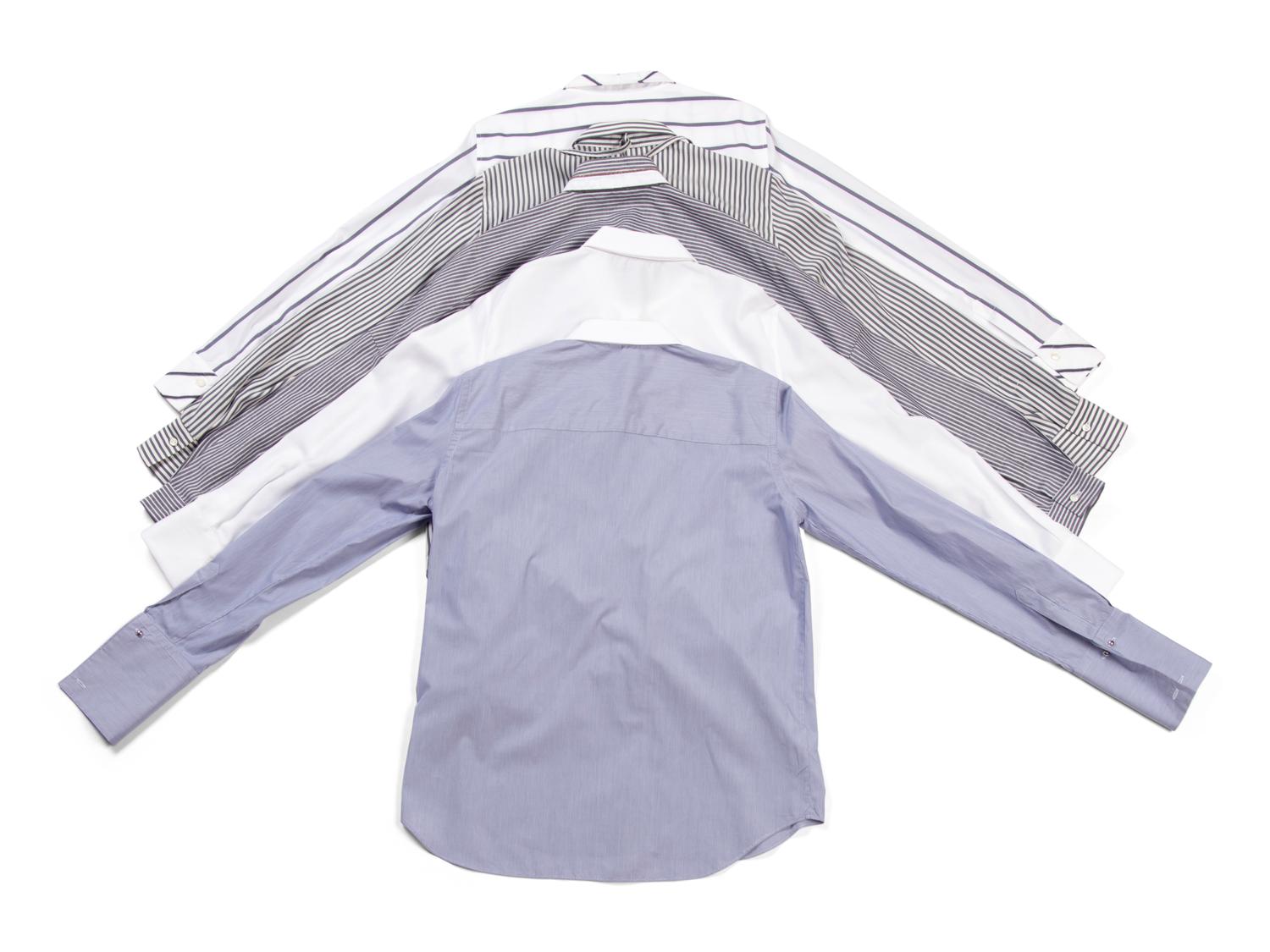 Five Brunello Cucinelli Dress Shirts