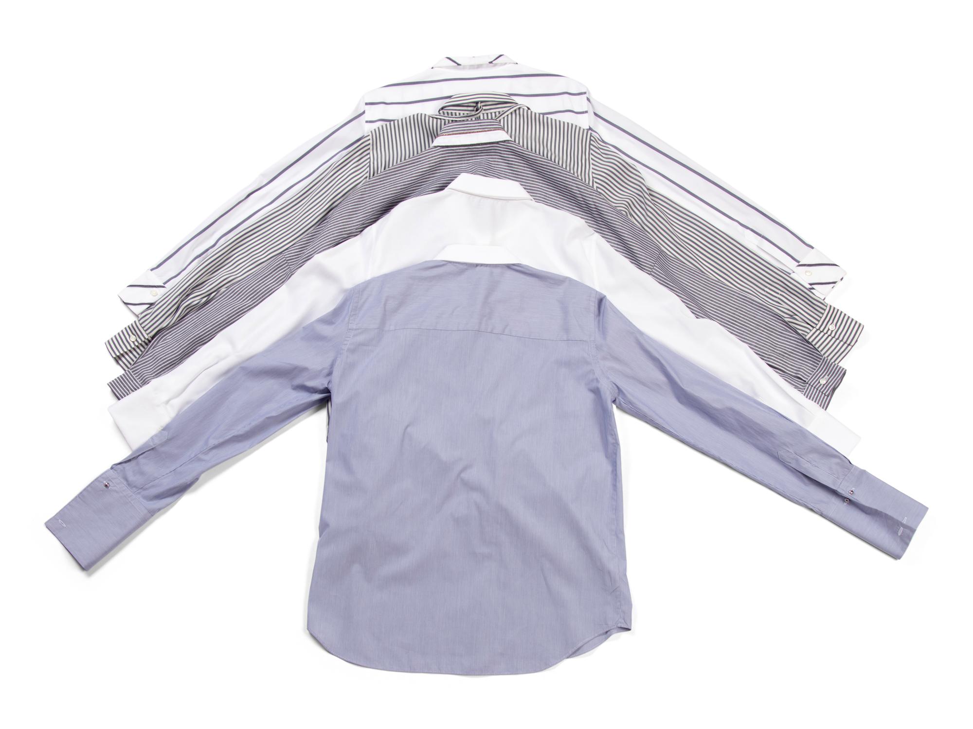 Five Brunello Cucinelli Dress Shirts
