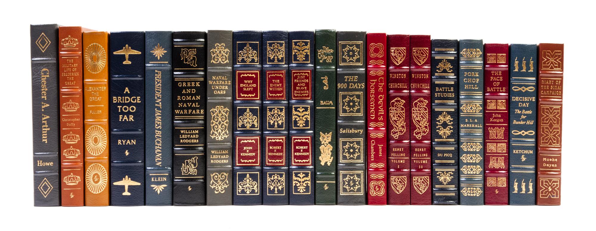 (EASTON PRESS) A group of 44 books.