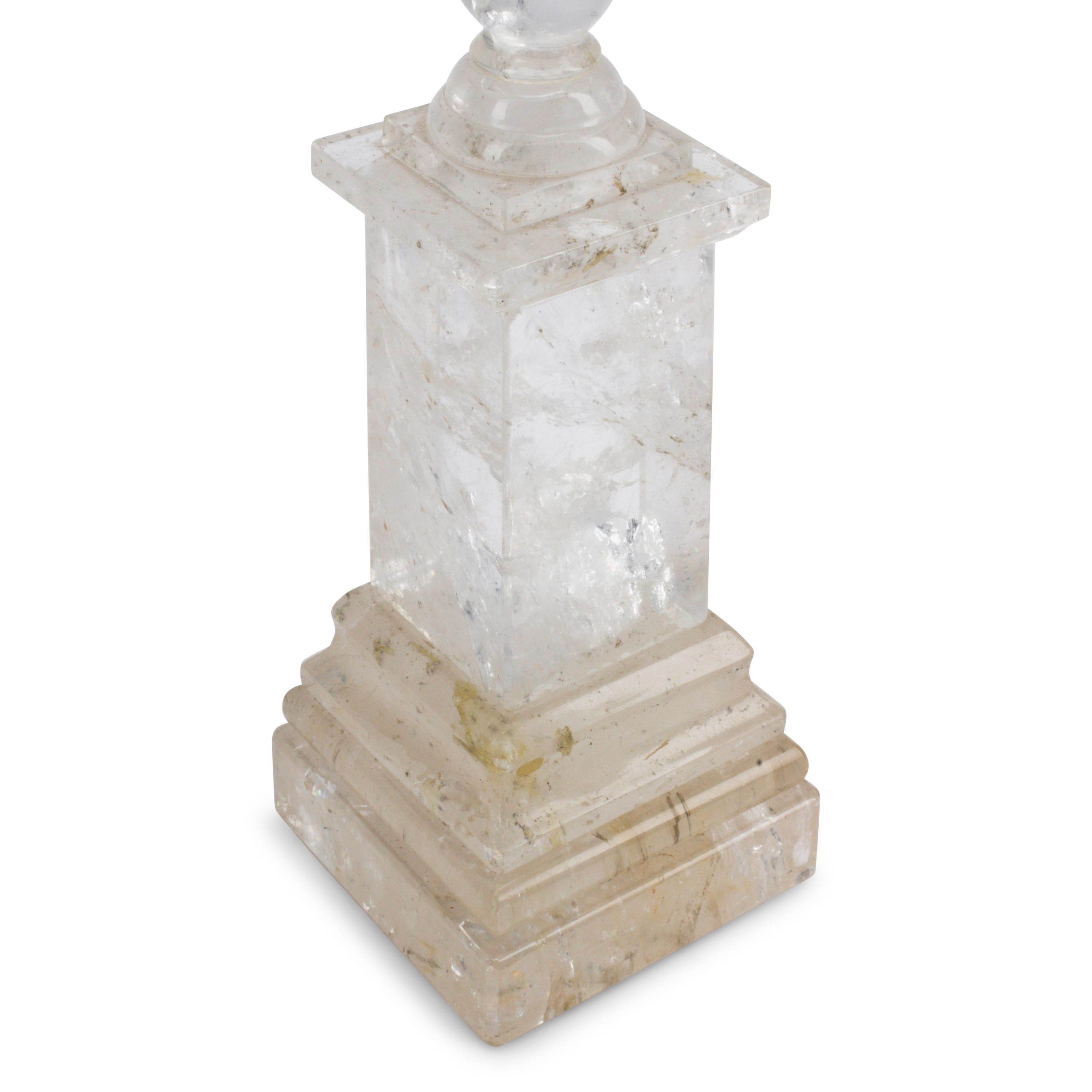 A Pair of Rock Crystal Tazze