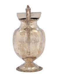A Silver Water Pitcher