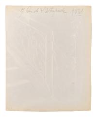A group of four photographs ( Hôtel de Sully Charost, rue du Cherche-Midi 11 , 1904-1905; Hôtel de Fleury, rue des Saints-Pères 28 , 1905; 7 rue de l'Estrapade , 1905; Grille du chœr, èglise Saint Roch , 1912)