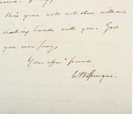 [AUTOGRAPHS]. SPRAGUE, Dr. William Buell (1795-1876). Group of 17 ALsS, 1849-1865.