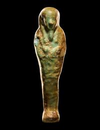 Three Egyptian Faience Ushabtis