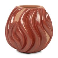 Miniature Redware Jar, with Horse