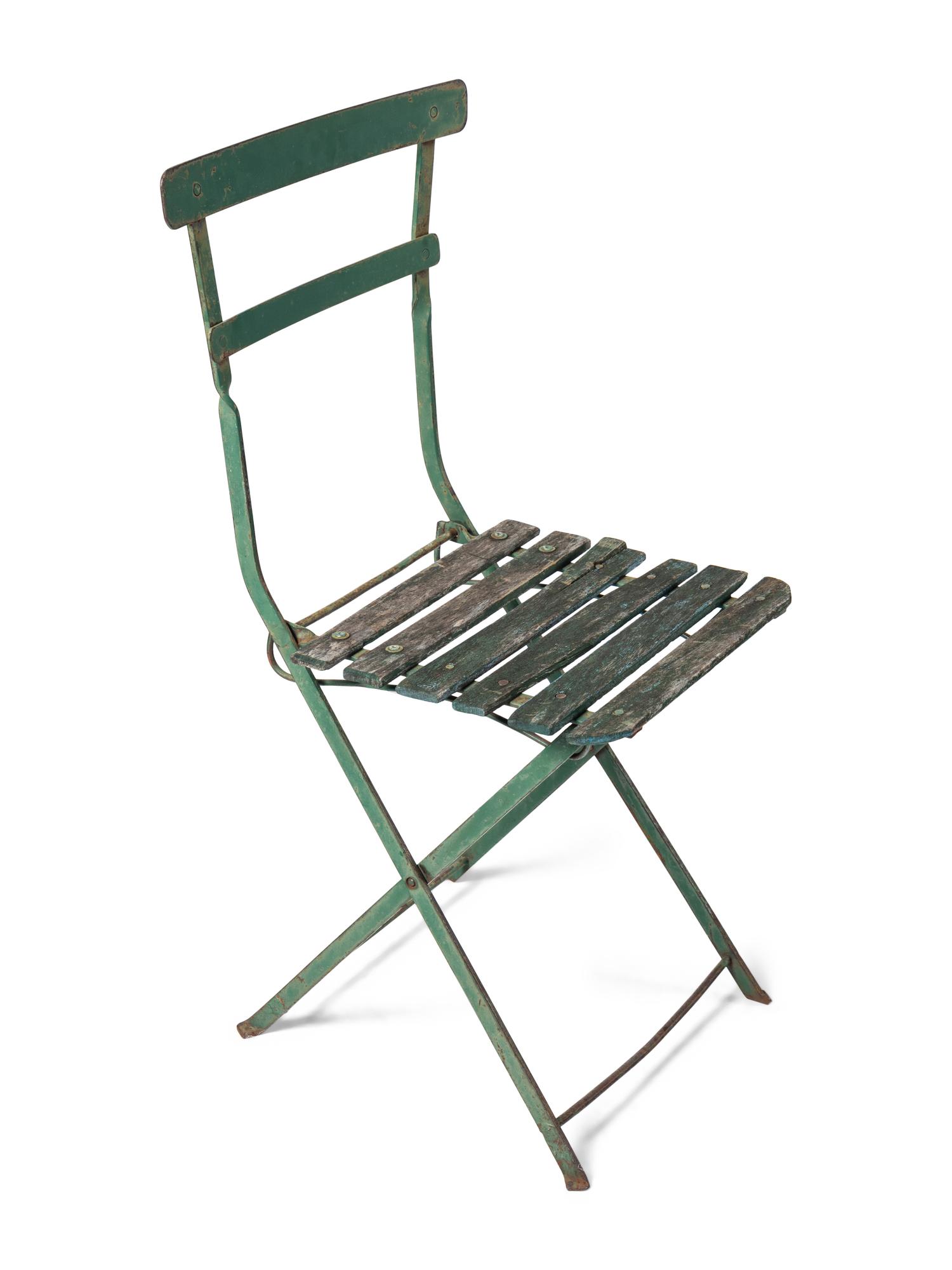 A Vintage Wrigley Field Chicago Cubs Stadium Seat Chair