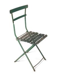 A Vintage Wrigley Field Chicago Cubs Stadium Seat Chair
