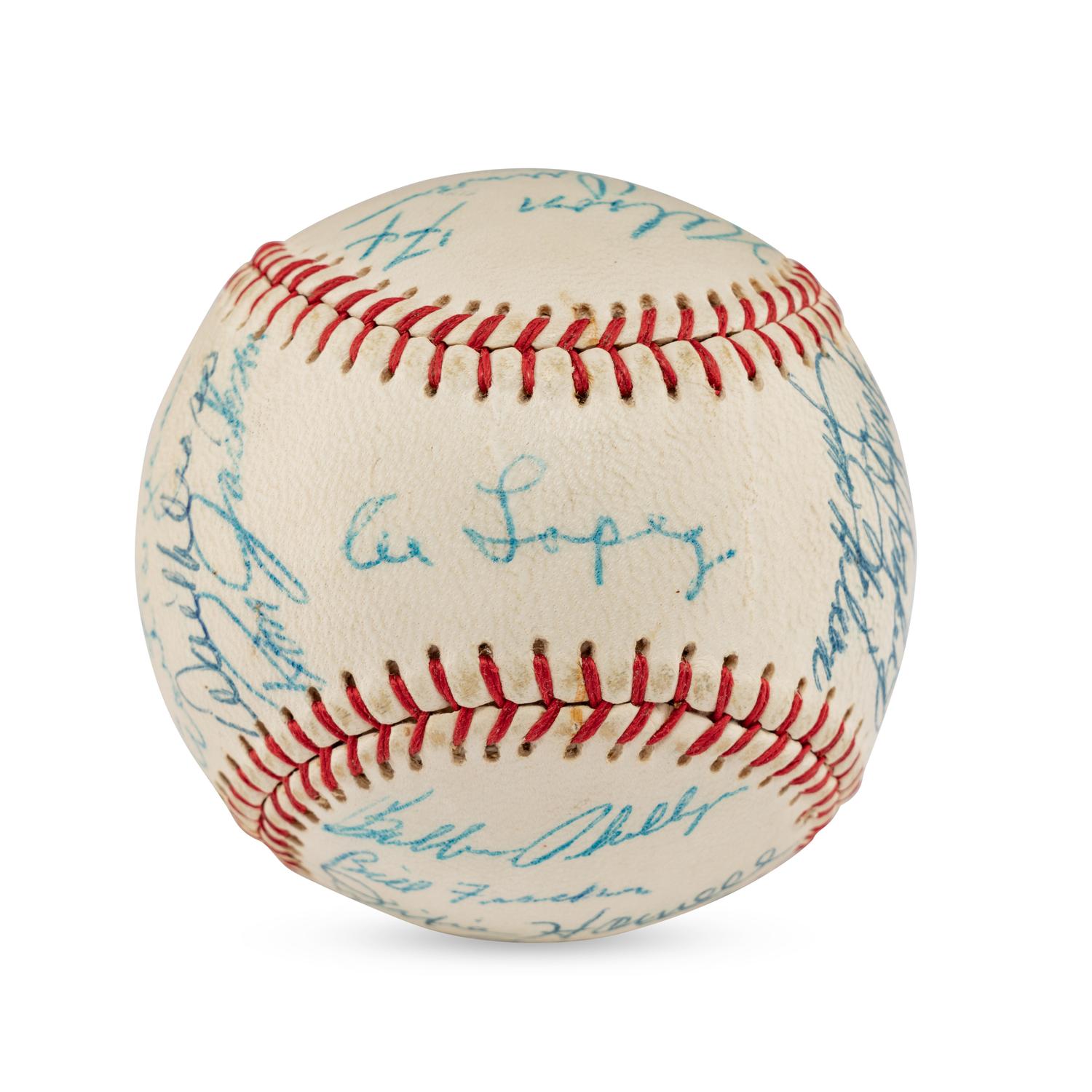 A 1957 Chicago White Sox Team Signed Autograph Baseball,