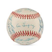 A 1957 Chicago White Sox Team Signed Autograph Baseball,