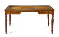 A William IV Style Mahogany Writing Desk