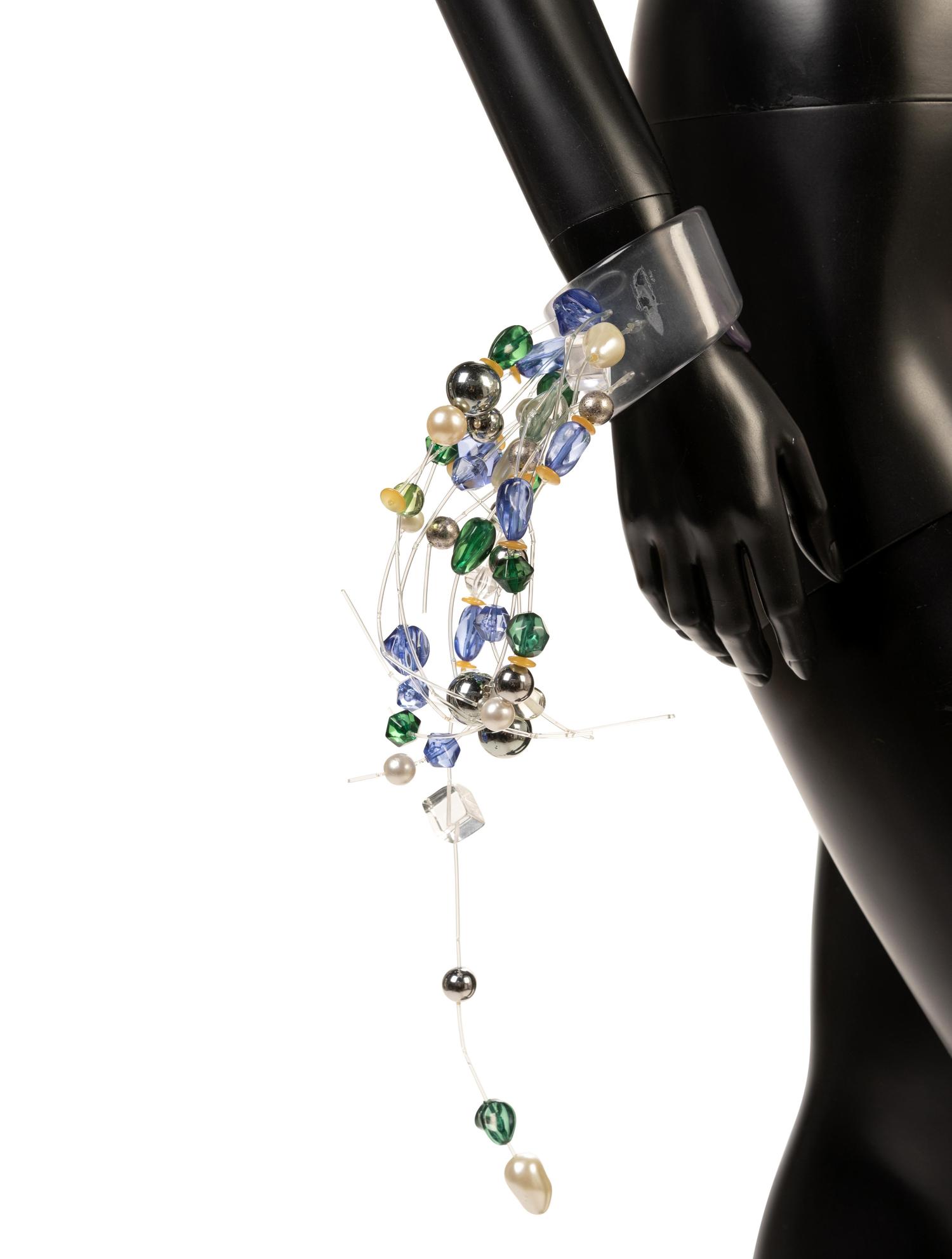 Twelve Assorted Globe Bead Costume Jewelry Necklaces and Four Bracelets