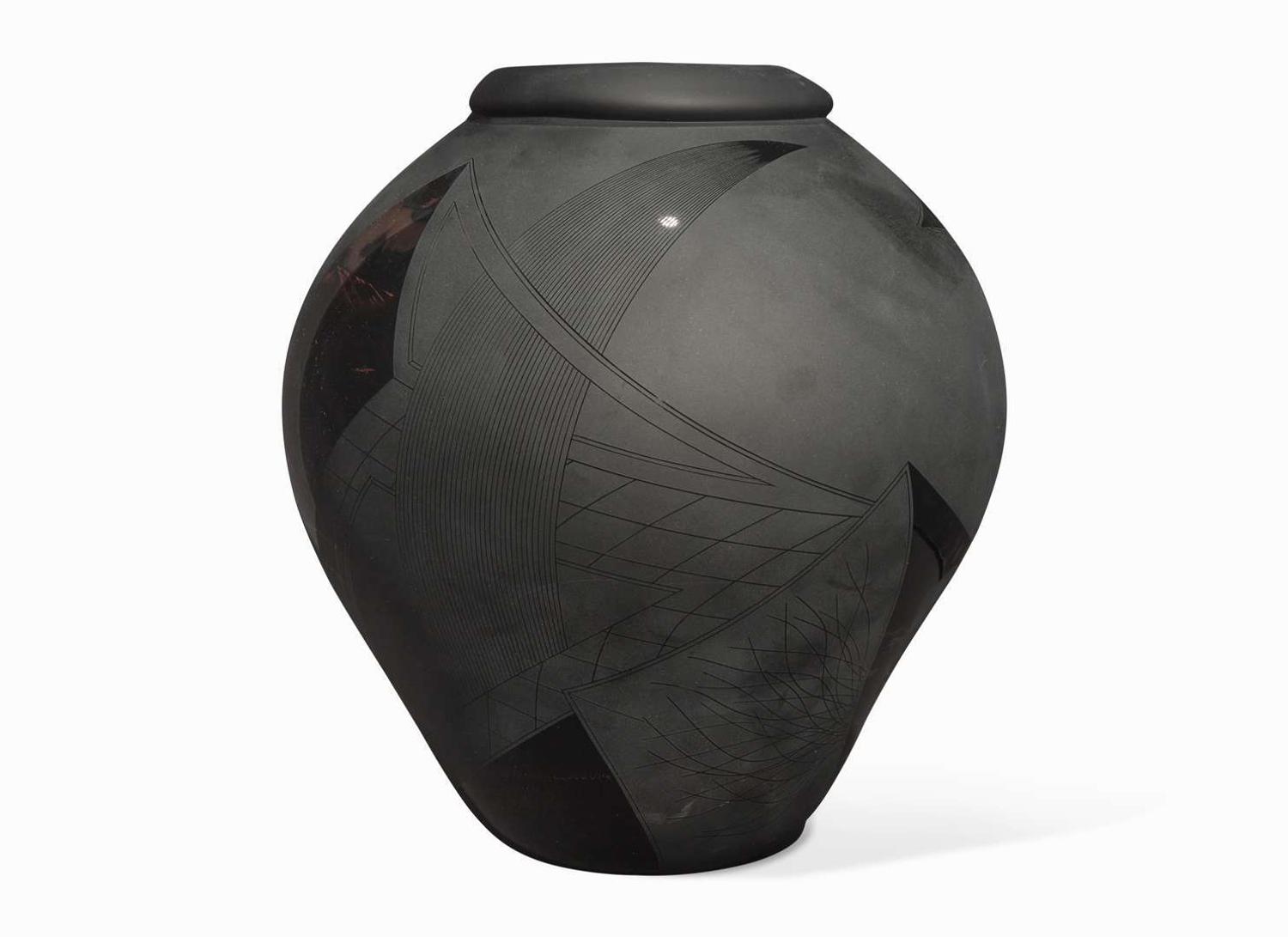 W. Stephen Hodder, "Pictures of the Same Place" Vase
