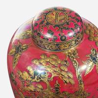 A Wedgwood Fairyland Lustre Vase and Cover UK, circa 1925