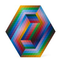 Victor Vasarely, (French/Hungarian, 1906-1997), Kedzi, 1990