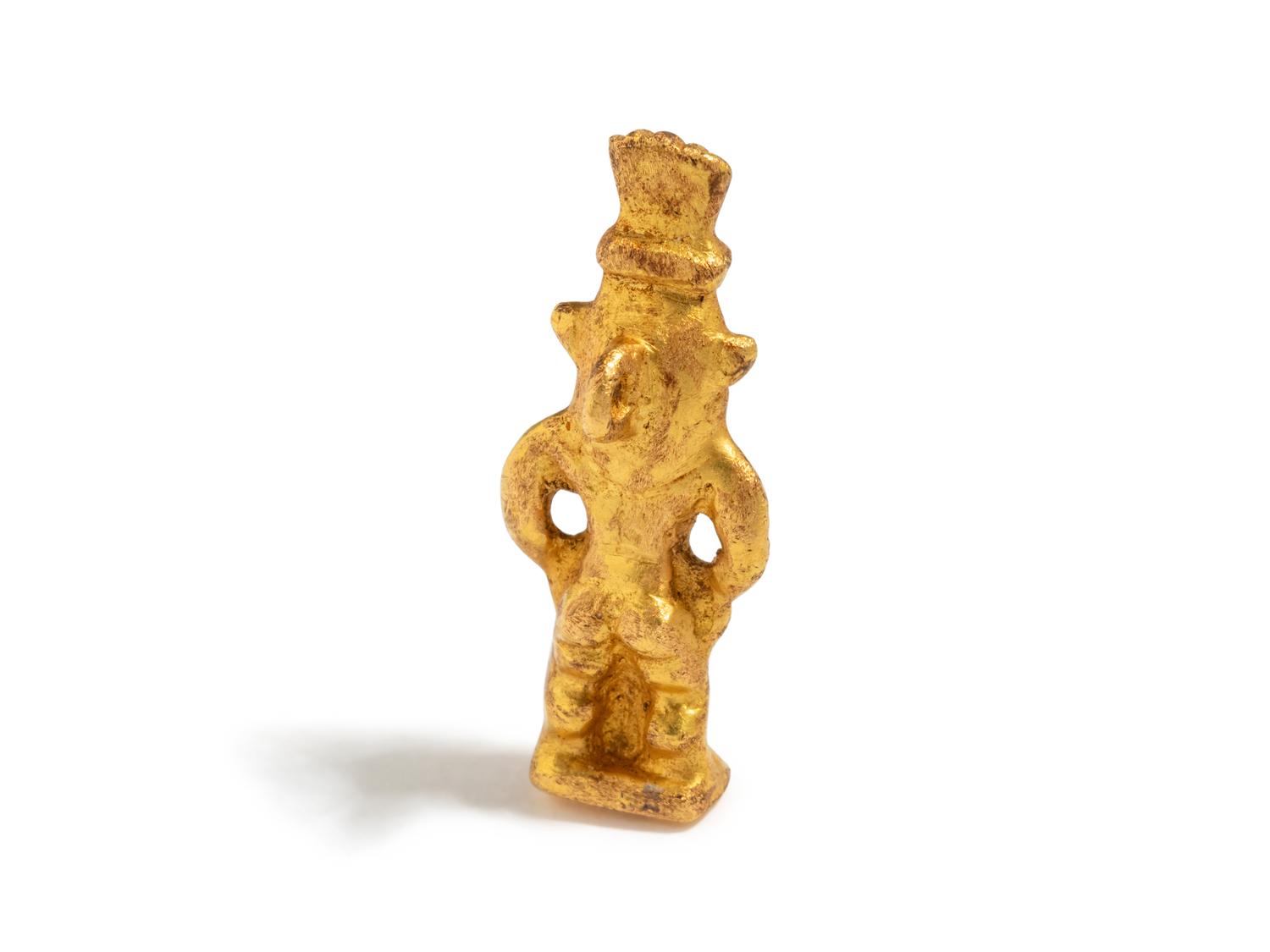 An Egyptian Gold Bes