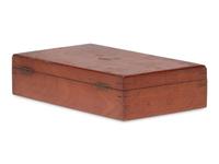An English Mahogany Game Box