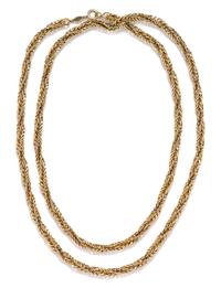 A Yellow Gold Longchain, Van Cleef & Arpels, 40.40 dwts.