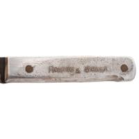 M.H. Cole Fighting Knife Archive with Two Cole Made Knives & Scabbards, Original Book Manuscript Drawings From Volumes III and IV as well as Additional Pre-Publication Paperwork