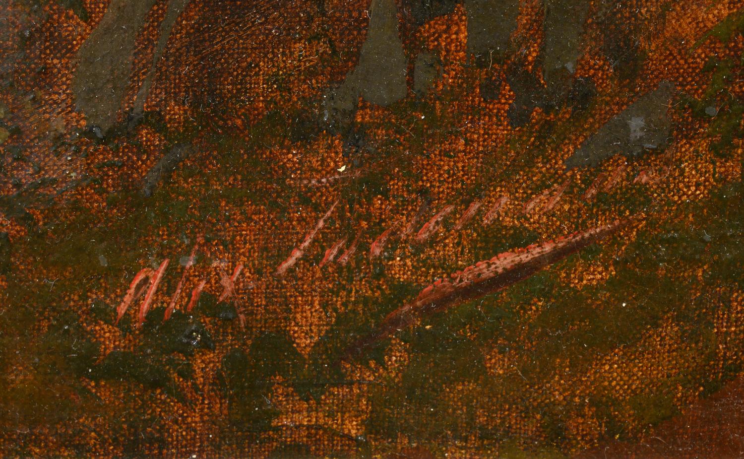 Western Scene with Indians