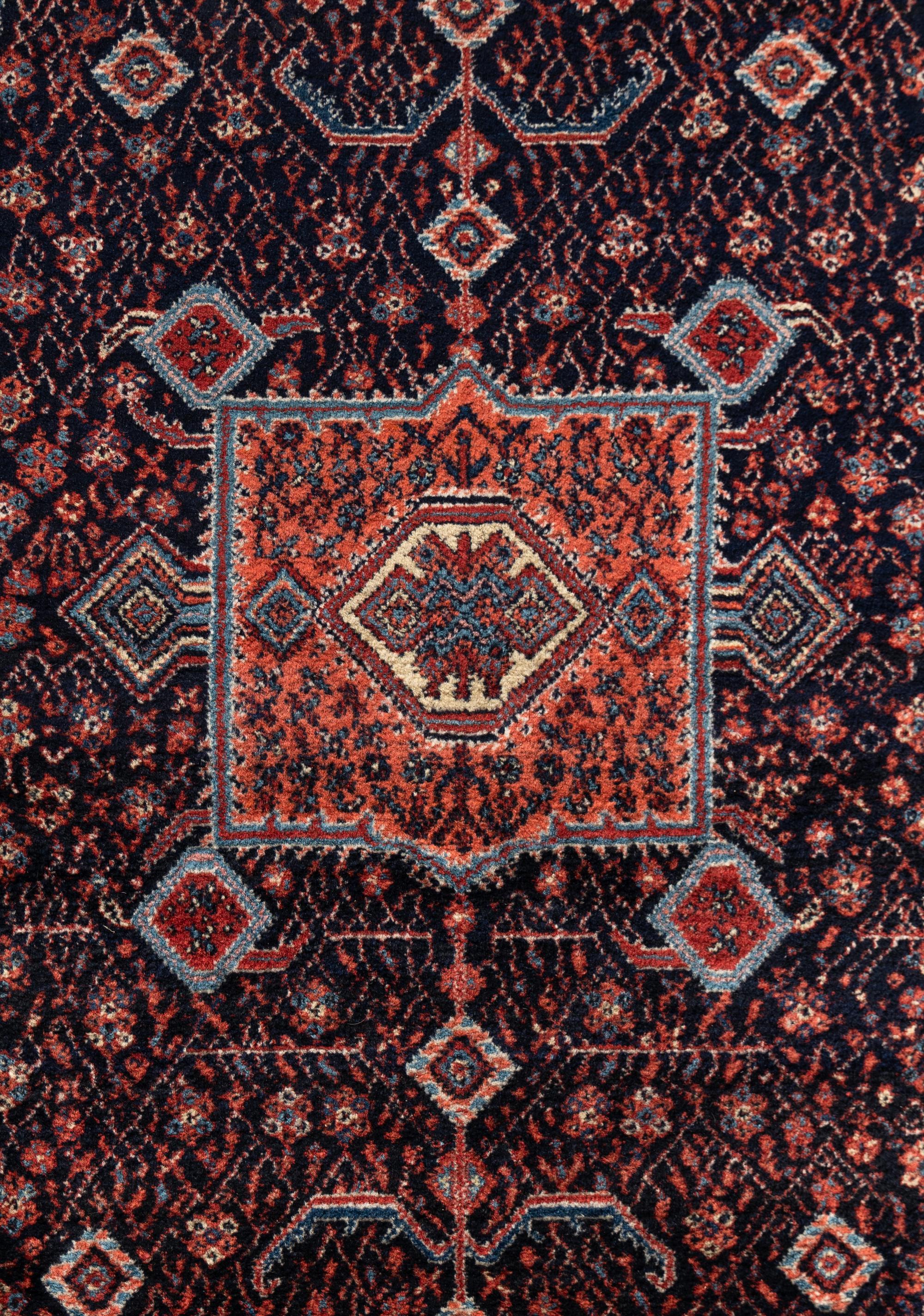 A Heriz Wool Rug