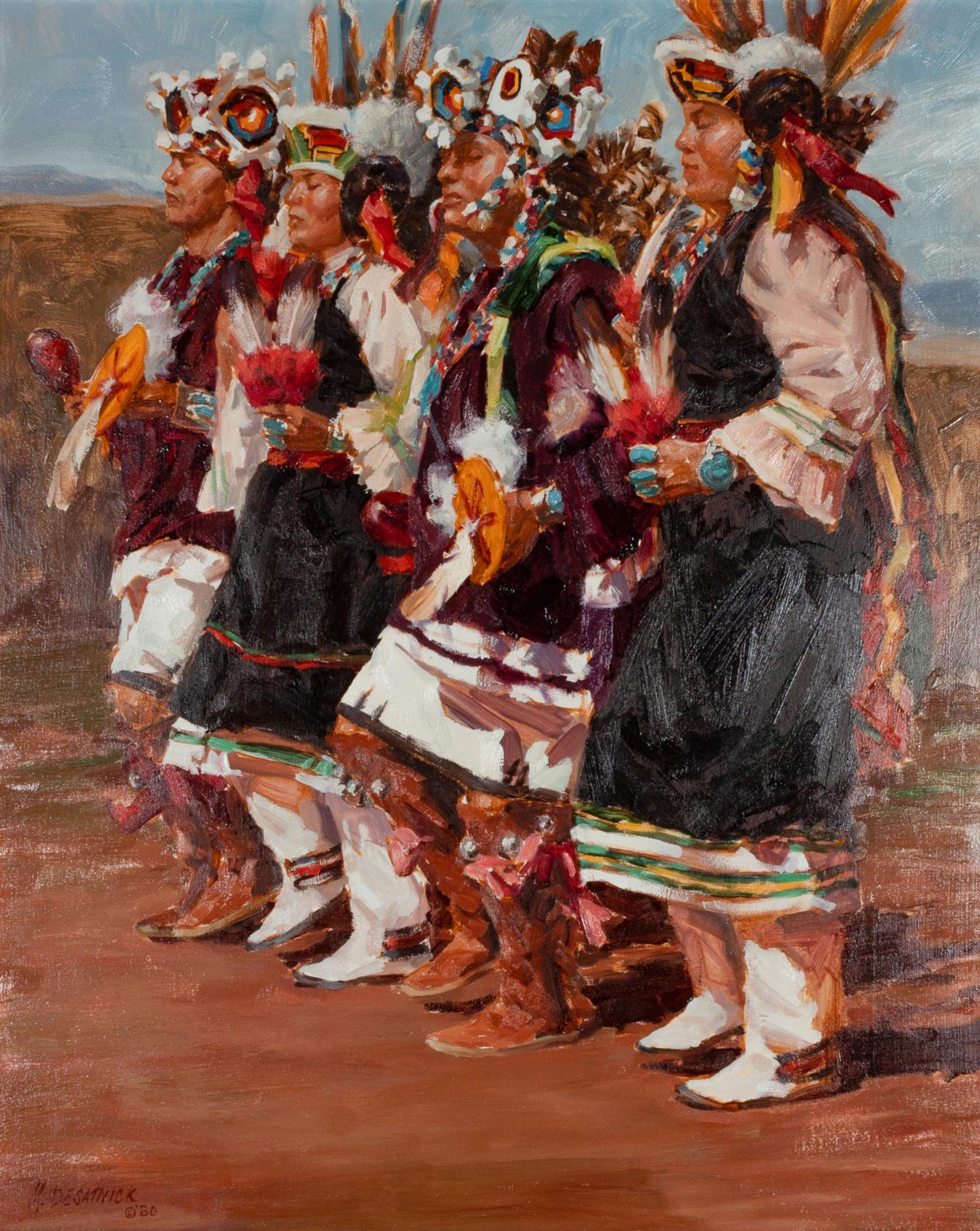Parrot Dancers - Zuni