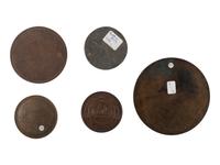 [EXONUMIA]. A group of presidential and Americana medals and tokens, comprising: