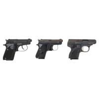 * Lot of 3 Semi-Auto Pocket Pistols: Beretta Model 21A in Box with Accessories, Beretta Model 950BS, and Sterling Model 302