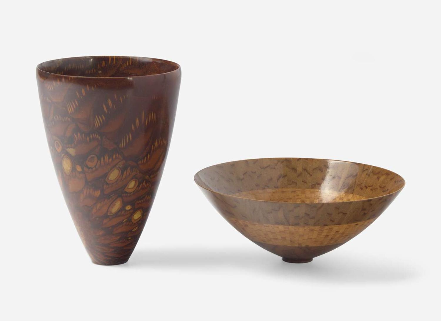 Mike Shuler, Cabinet Vase and Bowl