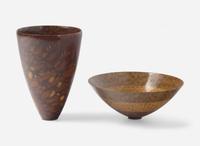 Mike Shuler, Cabinet Vase and Bowl