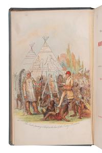 [AMERICANA]. CATLIN, George (1796-1872). Letters and Notes on the Manners, Customs, and Condition of the North American Indians . [Edinburgh and London: W. and A.K. Johnston, ca 1892].