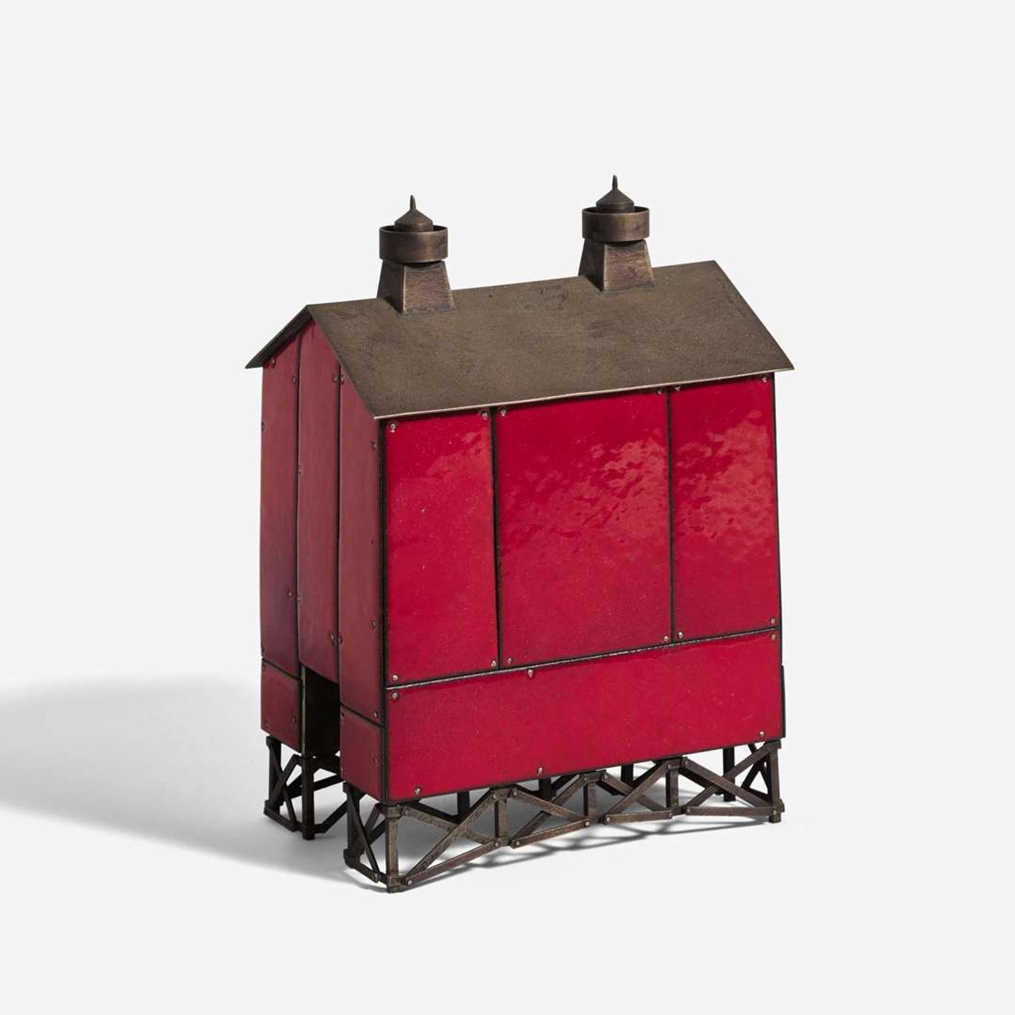 Robert Farrell (American, b. 1960) Red Barn Sculpture, USA, 2013