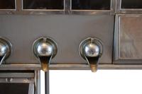 A Metal Coffee Storage Container 81" W x 24" D x 64.25" H — Italy, Circa 1950