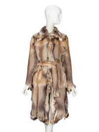 A Reversible Skin-to-Skin Fox Fur Coat