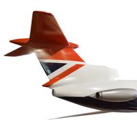 A Model of a British Airways Airplane on Stand 55" W x 49" D x 51.5" H — England, Circa 1960