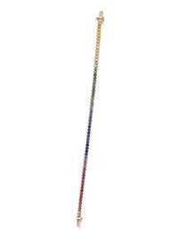 MULTICOLOR SAPPHIRE BRACELET