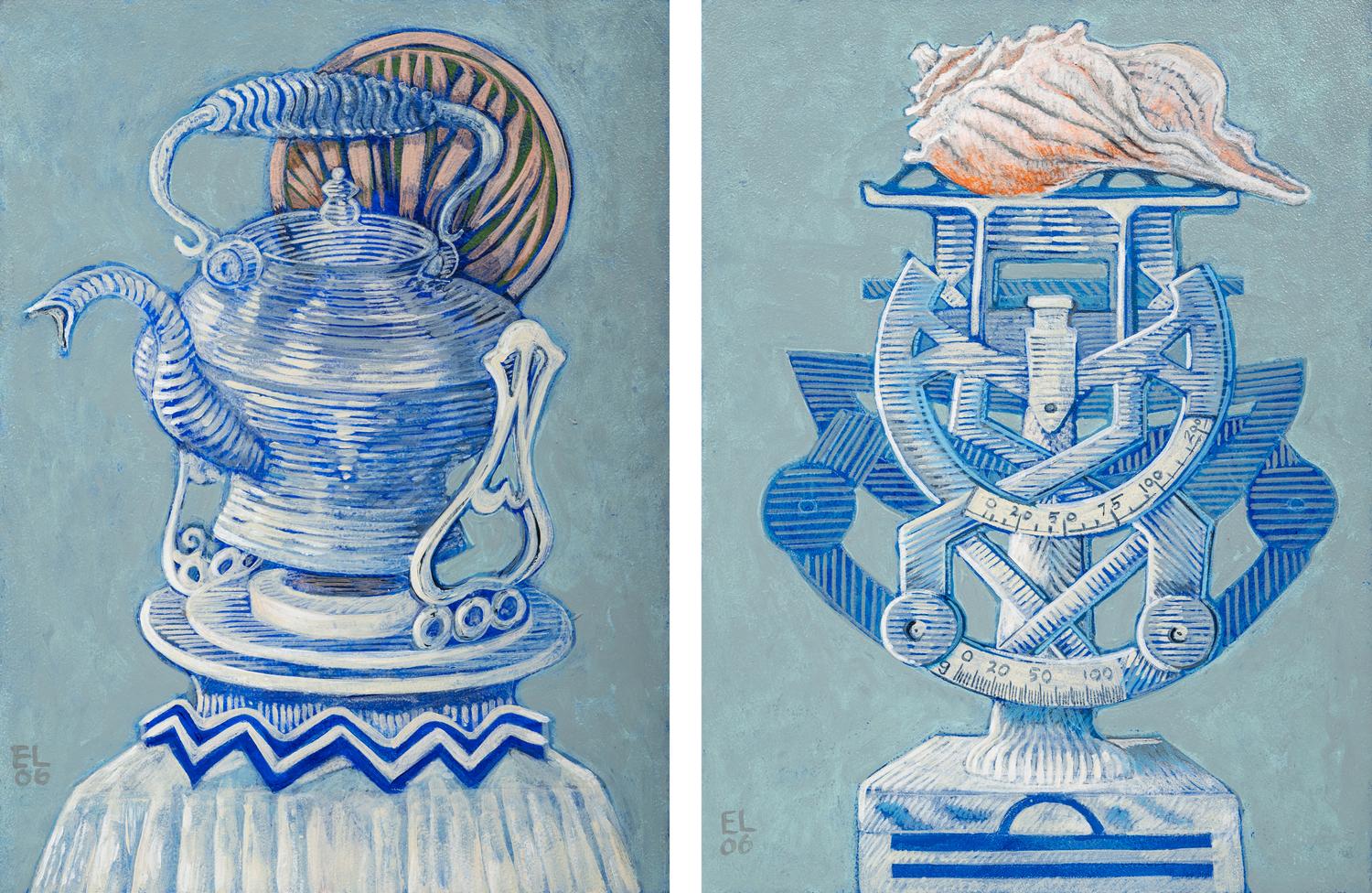 Aquarius and Libra ( A Pair of Works )