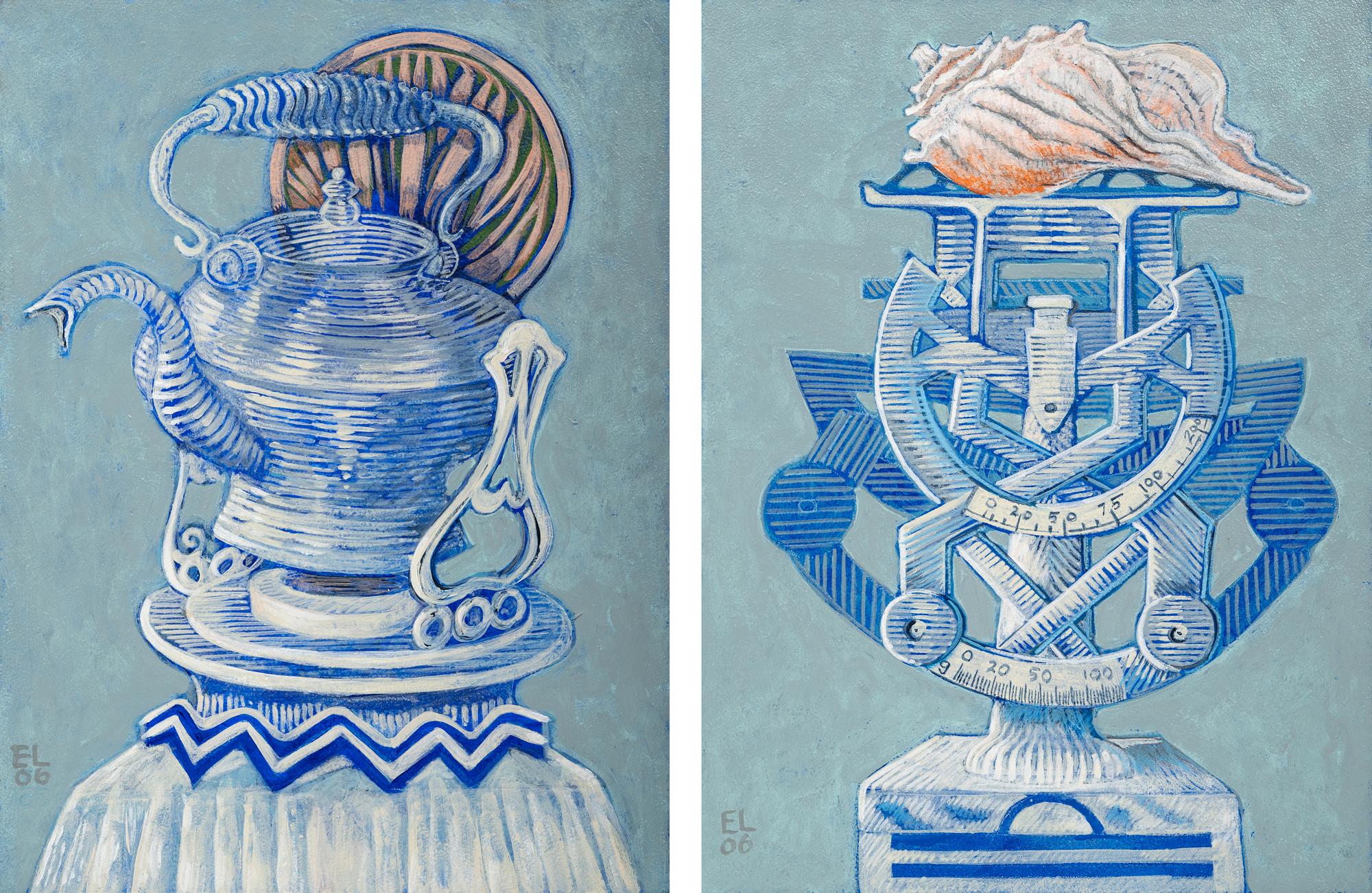 Aquarius and Libra ( A Pair of Works )