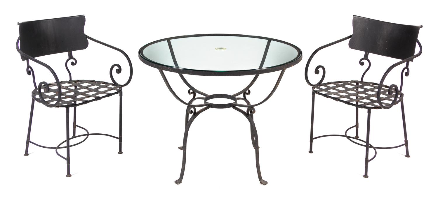 Janus et Cie American, Late 20th Century Outdoor Dining…
