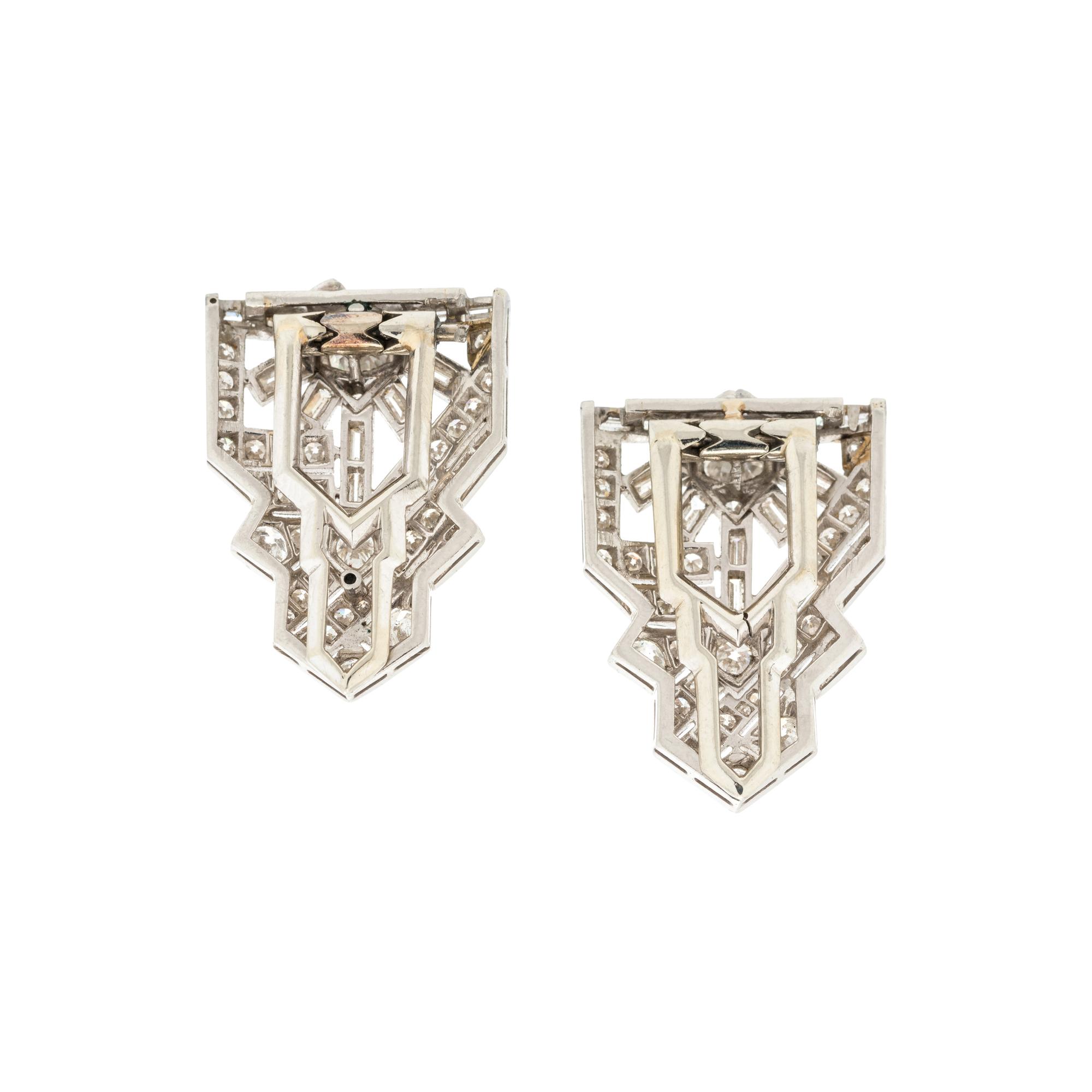 DIAMOND DRESS CLIPS