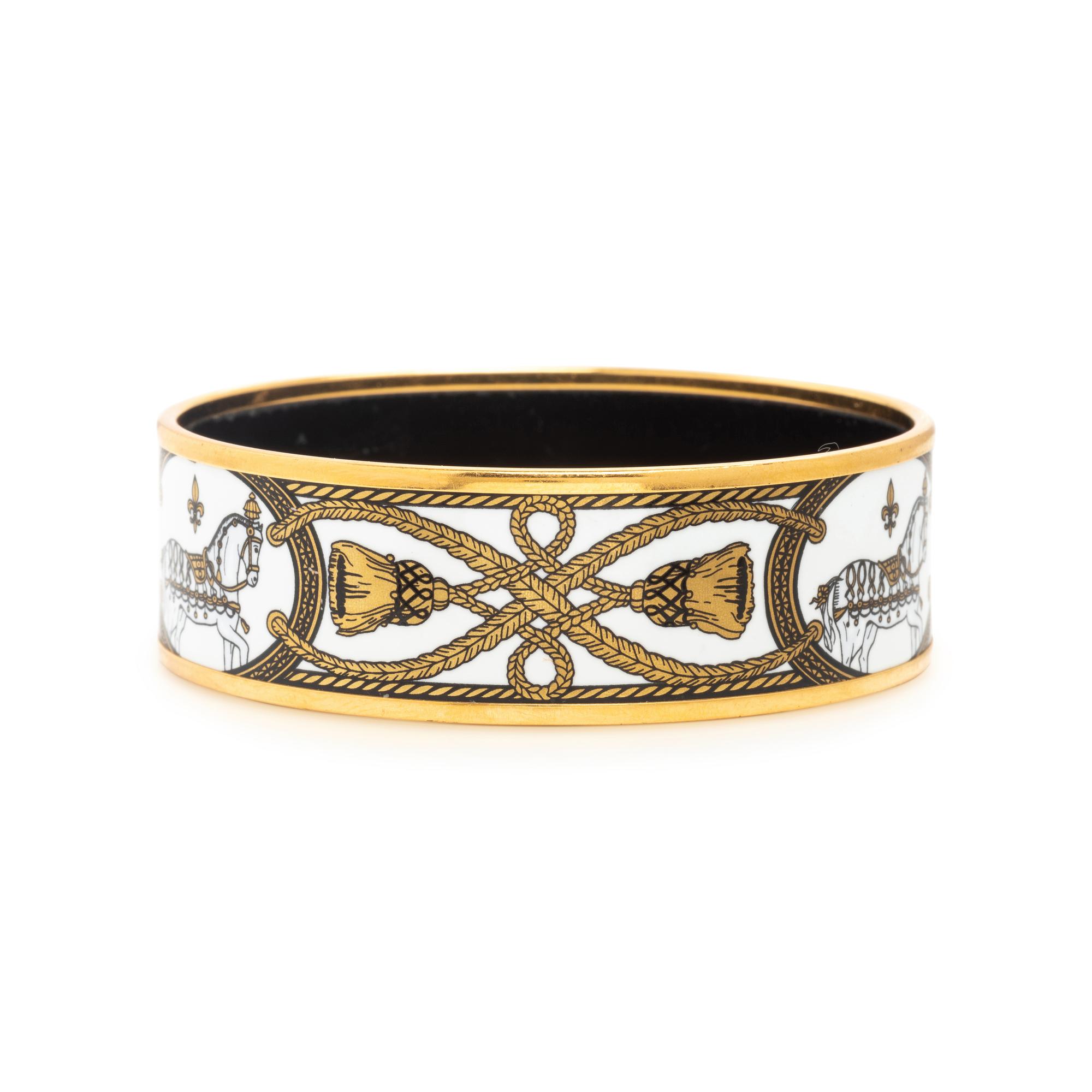 Collection of Bangle Bracelets including one by Hermès