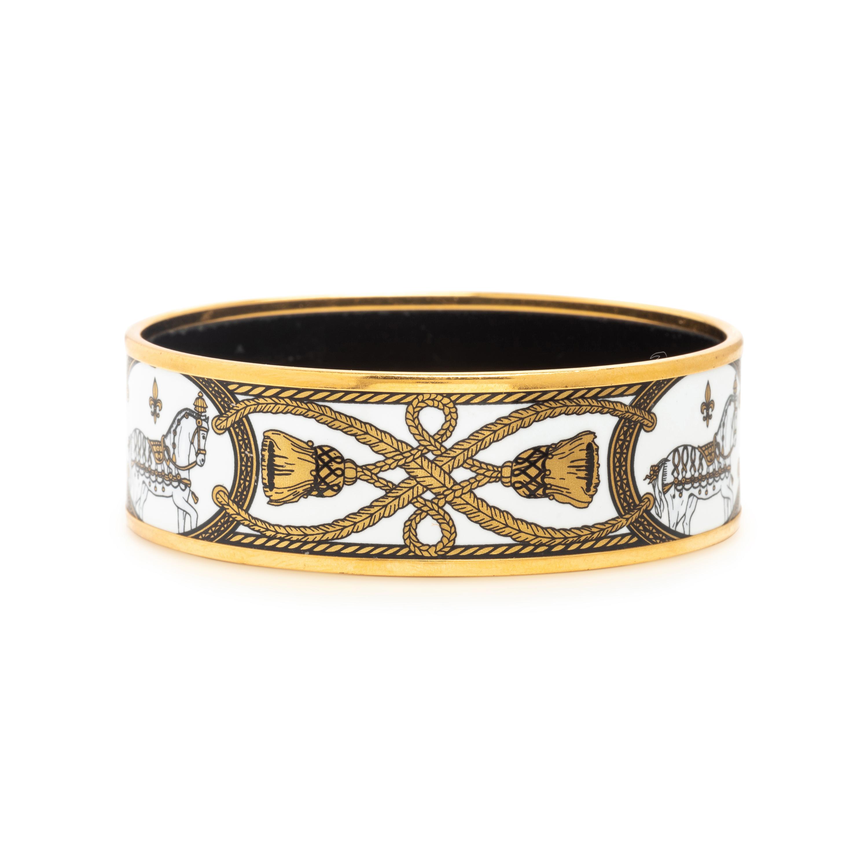 Collection of Bangle Bracelets including one by Hermès