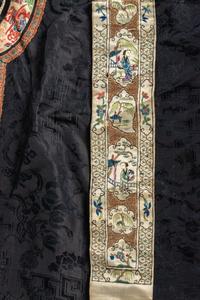 Three Chinese Embroidered Silk Lady's Jackets