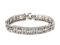 ART DECO, DIAMOND BRACELET