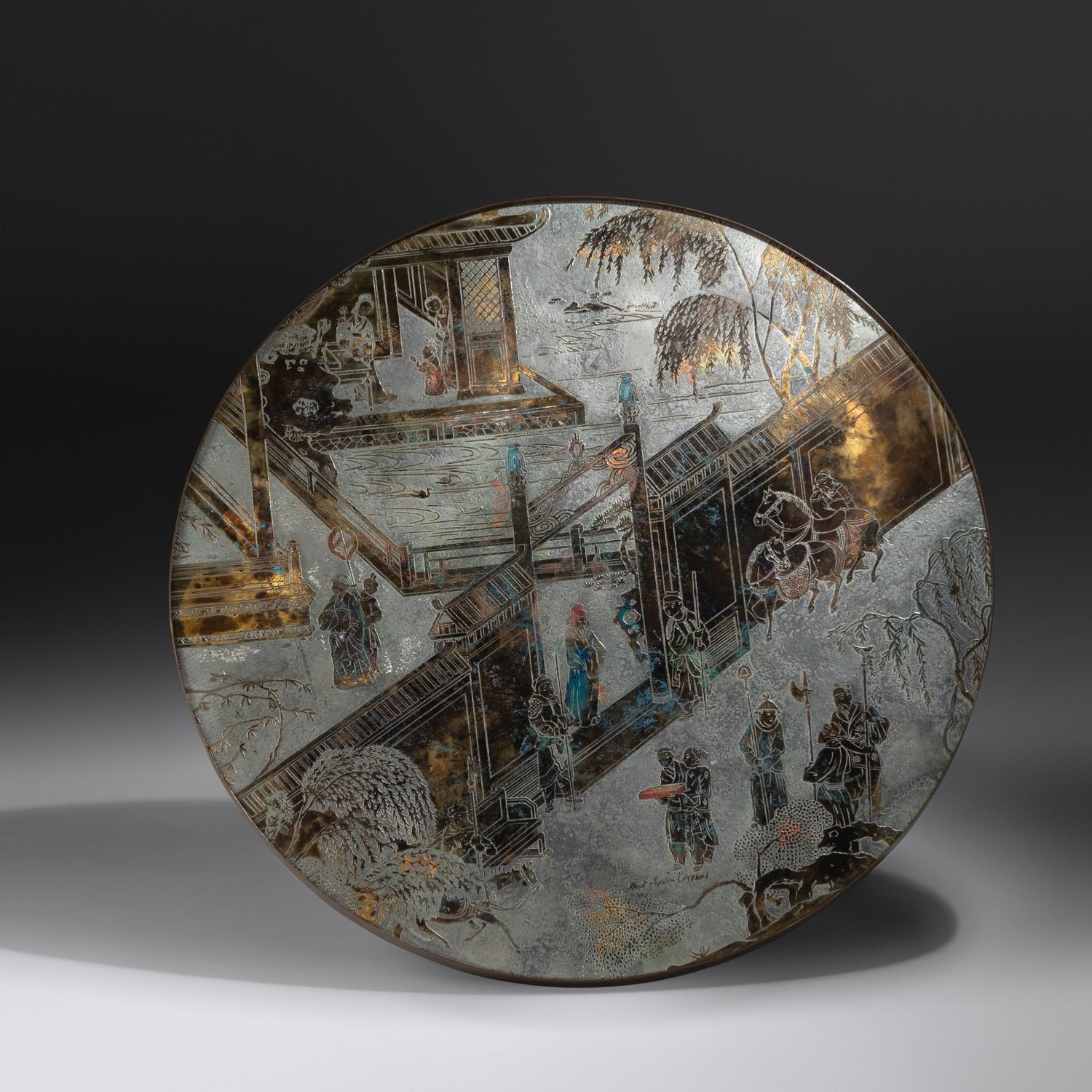 'Chan' Coffee Table LaVerne Collection, USA