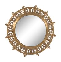 A Neoclassical Style Bronze Mirror