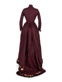 Silk Faille Afternoon Dress, 1880s