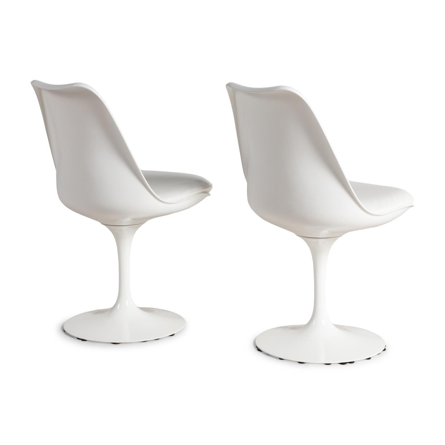 Two Tulip Dining Chairs Knoll, USA